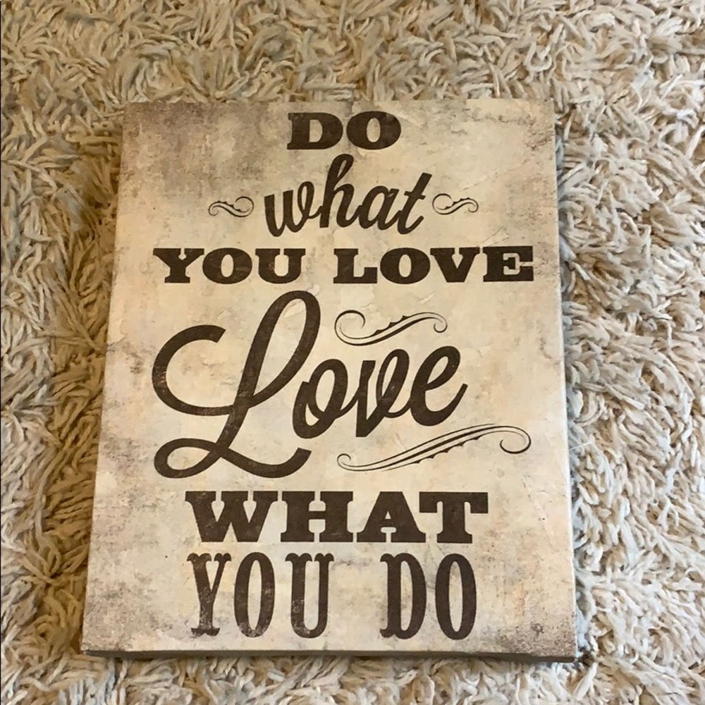 inspirational quote sign